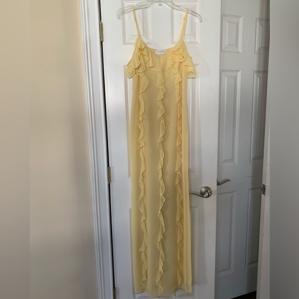 Lovers + Friends Marisol Yellow Ruffle Maxi Dress - Picture 5 of 9
